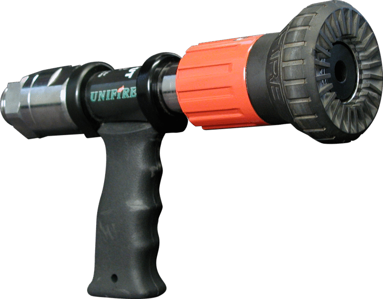 Unifire OUTPUT Pistol Nozzle – fog nozzle with ergonomic pistol grip